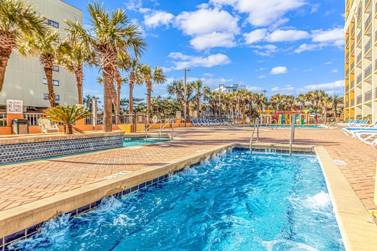 Oceanfront 1 Bedroom Suite With Beautiful Decor And Accents Caravelle Resort 1039 Sleeps 6 Guests Myrtle Beach Exterior photo