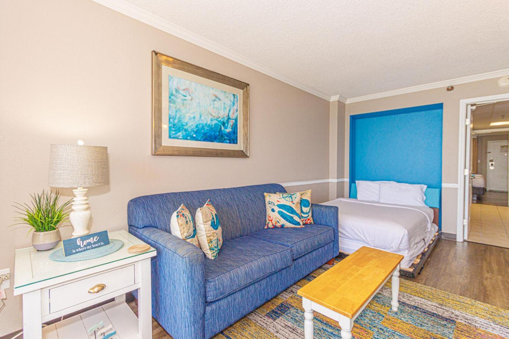 Oceanfront 1 Bedroom Suite With Beautiful Decor And Accents Caravelle Resort 1039 Sleeps 6 Guests Myrtle Beach Exterior photo