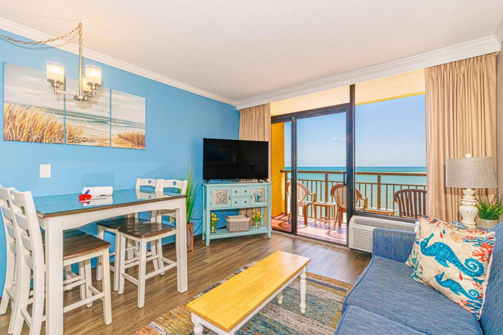 Oceanfront 1 Bedroom Suite With Beautiful Decor And Accents Caravelle Resort 1039 Sleeps 6 Guests Myrtle Beach Exterior photo